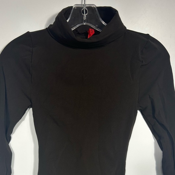 NEW Spanx On Top & In Control Classic Long Sleeved Turtleneck Bittersweet Brown - Picture 4 of 6